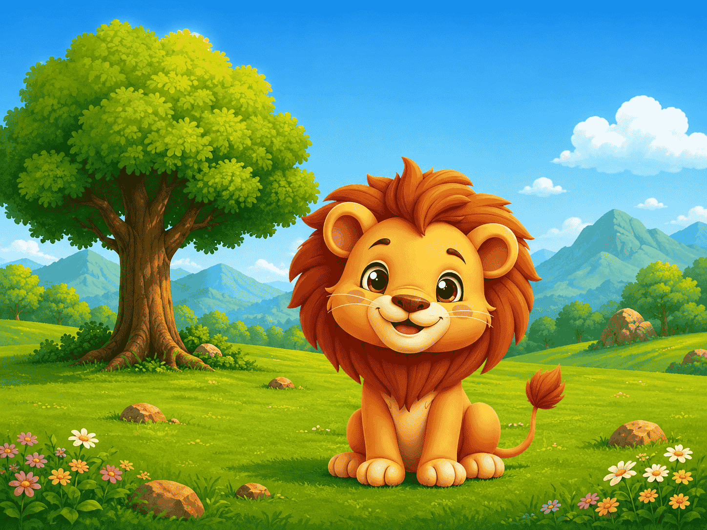 lion and mouse